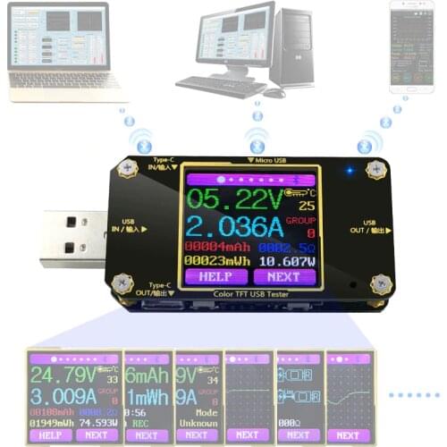 A3/A3-B USB tester DC Digital voltmeter amperimetro current voltage meter volt amp ammeter detector power bank charger indicator