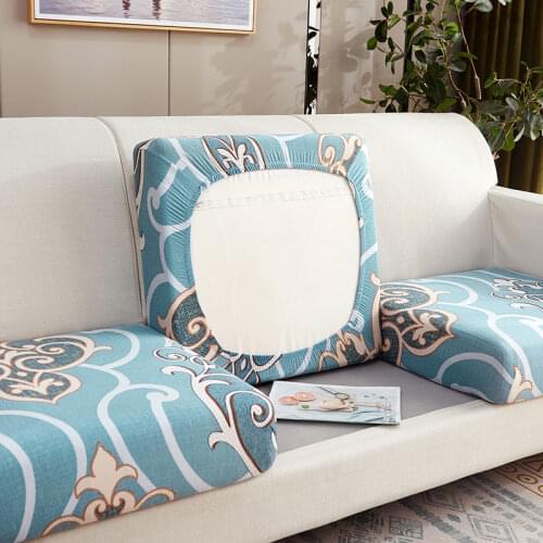 Airldianer Printing Sofa Seat Cushion Cover Funiture Protector Floral Corner Sofa Slipcover Elastic Couch Cover 10size