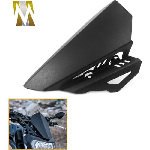 For YAMAHA MT07 MT-07 MT 07 FZ07 FZ-07 FZ 07 2018 2019 2020 Accessories Motorcycle Aluminum Windscreen Windshield Wind Deflector
