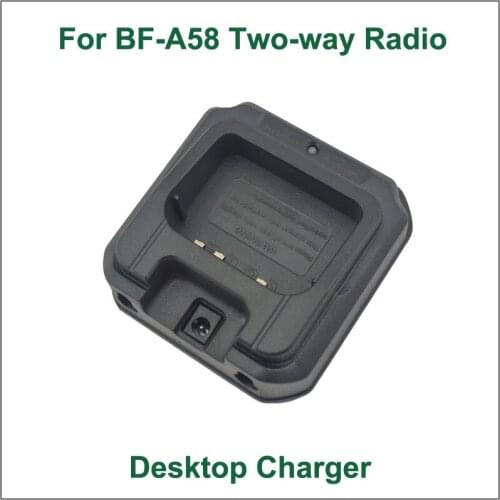 100-240V Baofeng BF-A58 Dual Band IP57 Waterproof FM Portable Two Way Radio Desktop Charger CHR-970D with Adapter