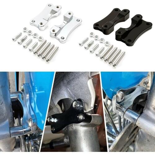 Motorcycle Front Fender Space Brackets Kit For Harley Touring Electra Glide 2014-2020
