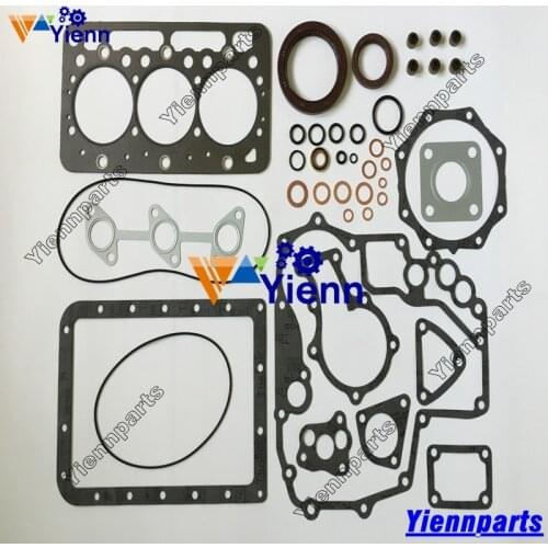 D722 Upper Gasket kit 07916-29475 Lower Gasket kit 07916-28695 For Kubota BOBCAT 316 320 322 323 D722-E/EB Engine Parts