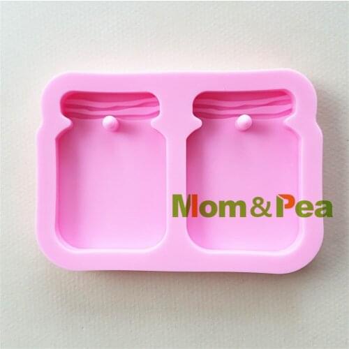 Mom&Pea 1171 Free Shipping Bottle Silicone Mold Cake Decoration Fondant Cake 3D Mold Food Grade