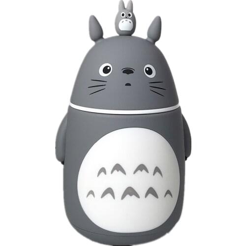 Cute Cartoon Water Bottle Stainless Steel Students Lovers Portable Kettle