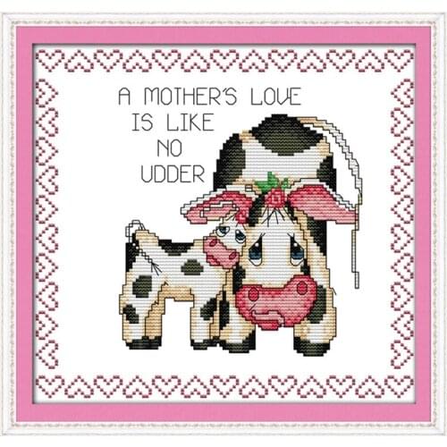 Unselfish love cross stitch kit cartoon 11ct count canvas stitches embroidery DIY handmade needlework plus