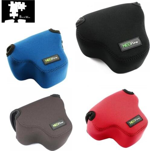 Neoprene Soft Inner case cover camera bag for Panasonic GX9 GX80 GX85 with 25mm F1.4/ 25mm F1.7/ 45mm F2.8/ 30mm F2.8 lens ONLY