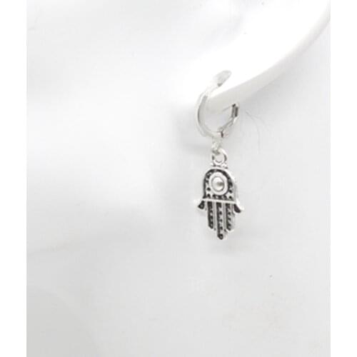 New Fashion Fatima Hand Earrings Female Drops Earrings, Party Gifts, Jewelry Female Jewelry