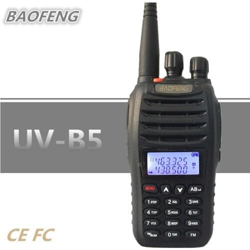 BAOFENG UV-B5 Talkie Walkie Portable Ham CB Radio UHF VHF 99CH HF Mobile Transceiver Comunicador UV B5 UVB5 RF Transmitter