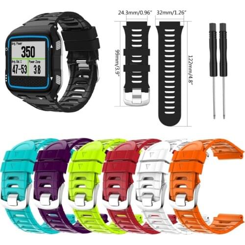 Silicone Watch Band for Garmin Forerunner 920XT Colorful Quick Release Replacement Wristband Training Sport Watch Bracelet