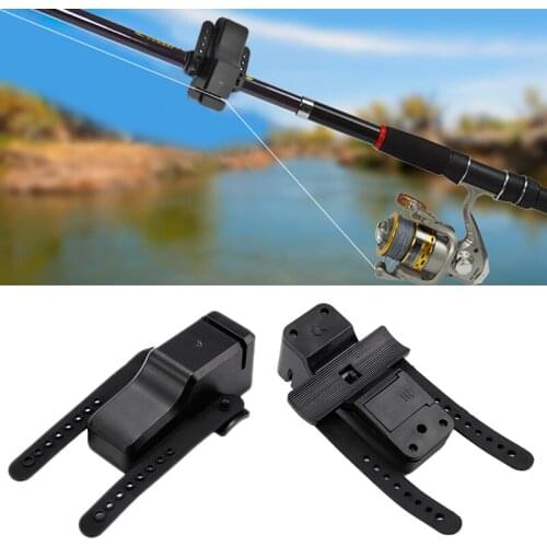 Alarm Bell Black Electronic LED Light Banding on Fishing Rod Fish Bite SoundClip Electronic Digital Bite Alarm Bite Indicator