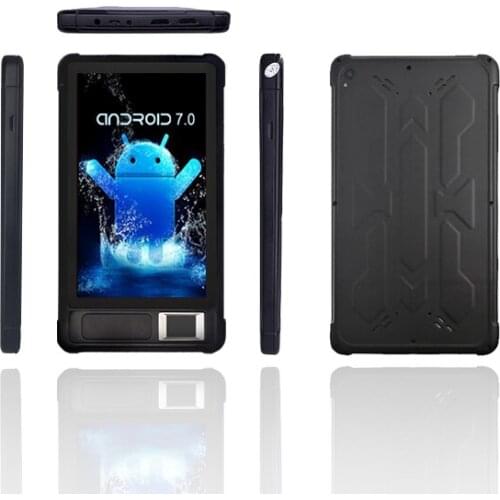 4G Android 7.0 1+16GB 7inch Fingerprint Tablet FBI FAP10 Fingerprint Sensor Web Clocking Identification Verify Portable Scanner