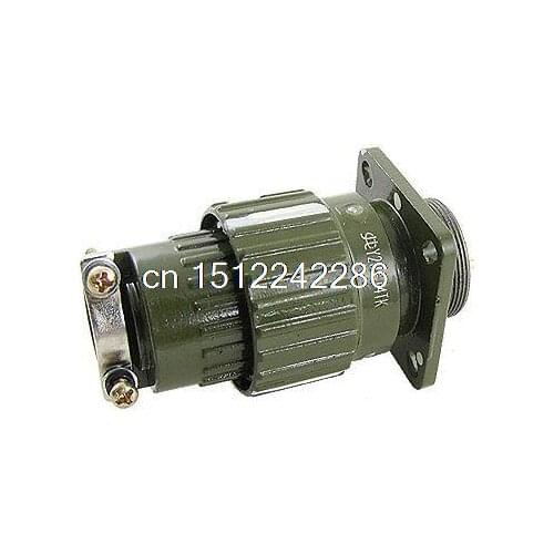 Y2M-14TK AC 500V Gold Plated 14 Pin Circular Connector