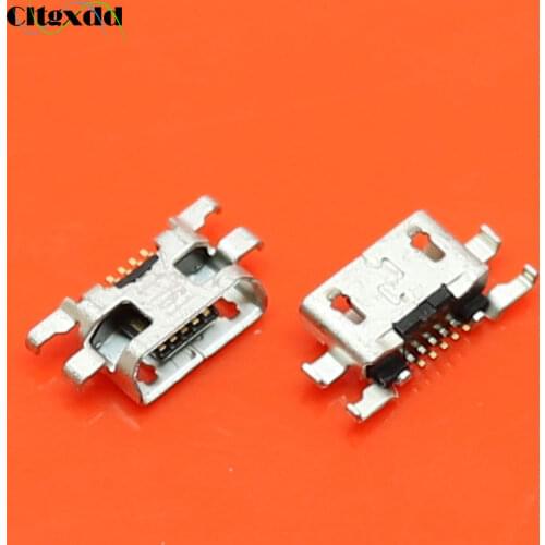 Cltgxdd 1PCS Micro USB 5pin B Type Female Connector For Phone Micro USB Jack Connector 5 pin Charging Socket
