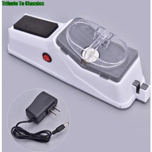 1 x Electric Knife Sharpener Professional Diamond Knife Sharpener Blade Sharpening Kitchen Tools Sharpening System NEW