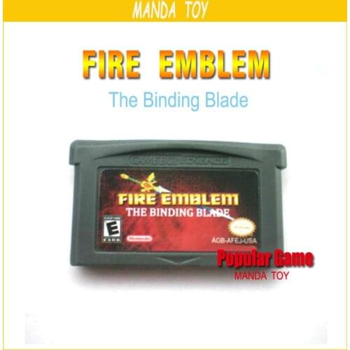 100pcs/lot Fire Emblem The Binding Blade Version English Sticker Language Fire Emblem Games Card FREE SHIPPING