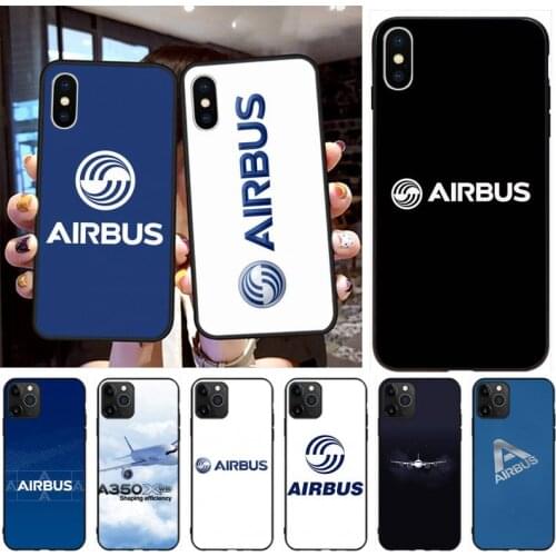 Airbus logo Phone Case for iphone 12 pro max 11 pro XS MAX 8 7 6 6S Plus X 5S SE 2020 XR case