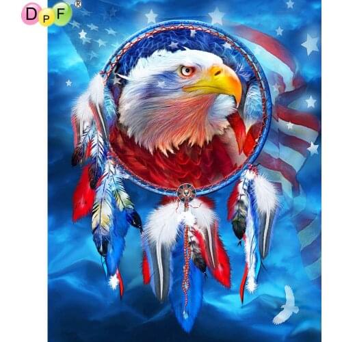 DPF 5D Round/Square full Diamond Painting Cross Stitch owl Crafts Diamond Embroidery Mosaic Needlework kits Home Decor