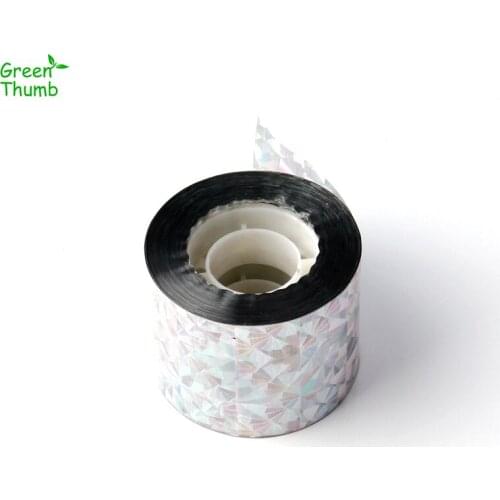 10pcs 80m*4.8cm Double Side Laser Bird Scare Tape Laser Bird Scare Ribbon Keep Birds Away for Homes Gardens Farms
