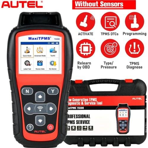 2021 Autel MaxiTPMS TS508 Diagnostic Service Tool Relearn Tool Tire Pressure Car Diagnostics Tool Upgraded Of The TS501/TS408
