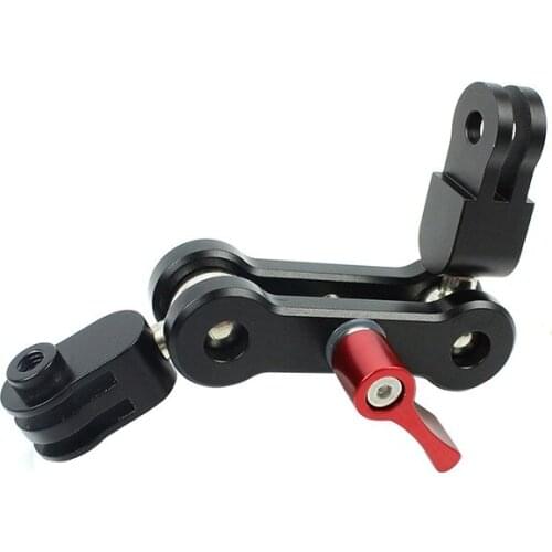 Sports Camera Magic Arm Mount 360 Degrees Activity Connector Adapter Stand for Gopro Hero Insta360 for DJI Osmo Action