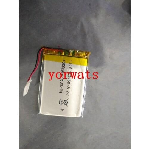New Hot A Rechargeable Li-ion Cell New 3.7V lithium ion battery 303450 033450 500mah e-book digital charging treasure