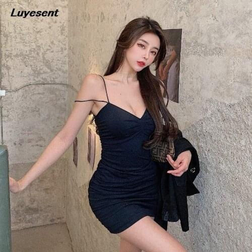 Luyesent Solid Summer Dresses