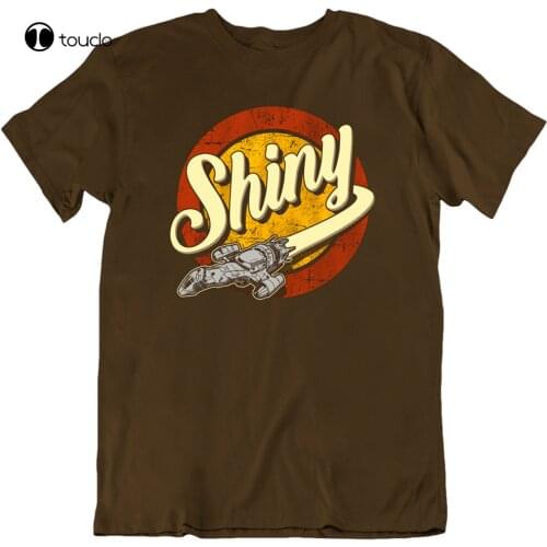 New Shiny Tee Firefly Galaxy Serenity Space Firefly Quotes Movie Tv Gift T Shirt New Cotton Tee Shirt