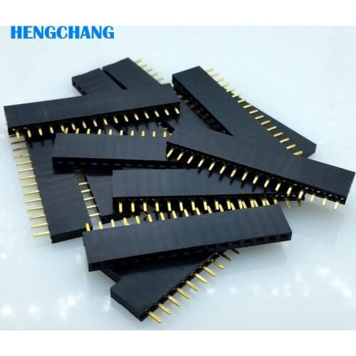 Single row 2.54mm 16pin socket Female socket 1X2.54mm Ribbon cable socket 50pcs/lot