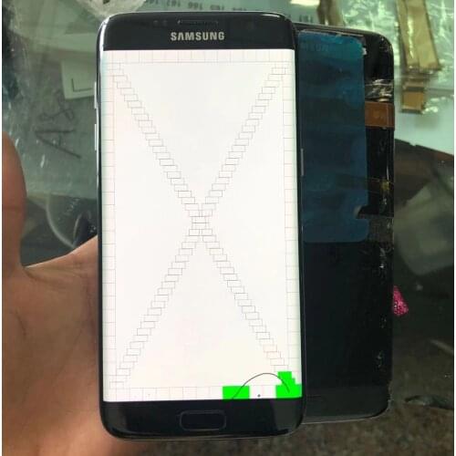 With Dead Pixels Dot 5.5''Original AMOLED LCD For Samsung Galaxy S7 Edge G935 SM-G935F lcd Display With Touch Digitizer Assembly