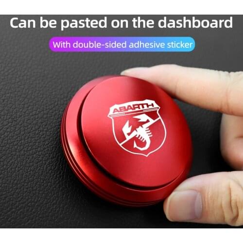 Air Freshener Car Diffuser Solid Aromatherapy For Fiat abarth 500 500L 124 Spider Coupe Tipo Auto Interior Decor Accessories
