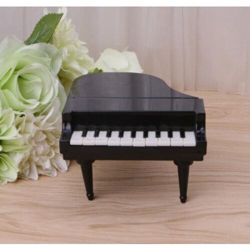 Piano Key Decorative Fruit Forks Plastic Tableware Bar Kitchen Dessert Cutlery