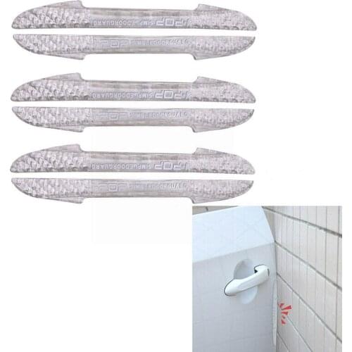 Transparent Door Anti-collision Protection Strip Sticker Protection Strip Mirror Side Cover Protection Rearview I6K5