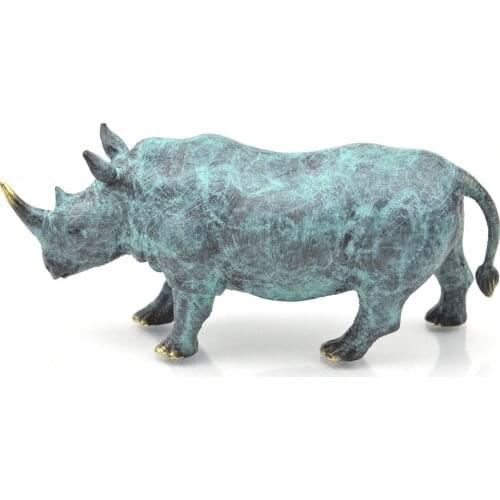 Luxury House Living Room Table Accessories 3D Pieces Animal Metal Art Gifts Crafts Items Home Decoration