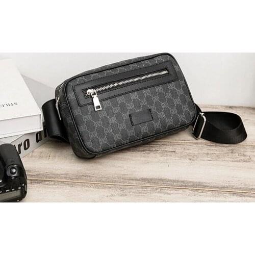 Messenger Bag for Men Chest Bag Business HandBags Luxury Soft Leather Crossbody Bags for Men Designer Waist Fashion Casual Bags