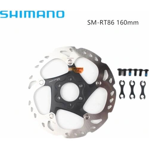 1pcs shimano SM-RT86-S RT86 Six nails brake disc for M785 oil disc brake / XT Six nails Standard / Brake disc / brake rotor 117g
