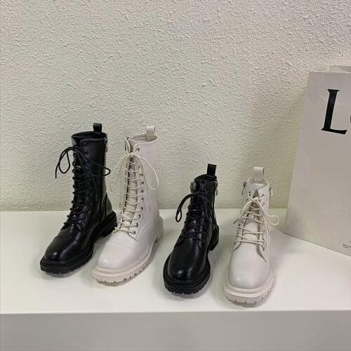 Martin boots women 2020 new short boots female knight boots single boots tide ins platform boots boots for women