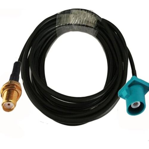 2m 3m 5m 10m SMA Female to Fakra Z male RF connector GPS Antenna RG58 50-3 Coaxial Coax Cable 50ohm