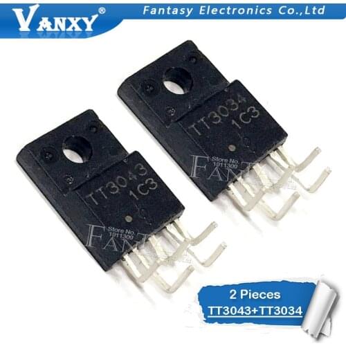 2pcs ( 1pcs TT3034 + 1pcs TT3043 ) TO220F-5