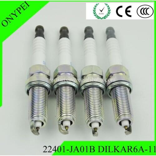 22401 JA01B DILKAR6A 11 Iridium Spark Plug For Nissan Altima Rogue Sentra 2.5 22401-JA01B DILKAR6A-11 22401JA01B DILKAR6A11