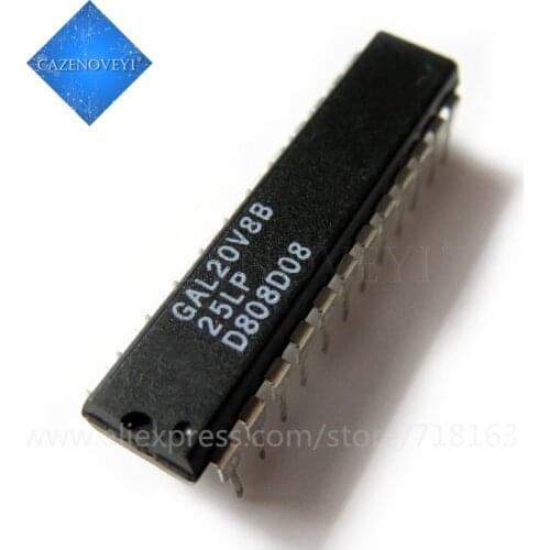 5pcs/lot GAL20V8B-25LP GAL20V8B-15LPN GAL20V8B-15 GAL20V8 DIP-24 In Stock
