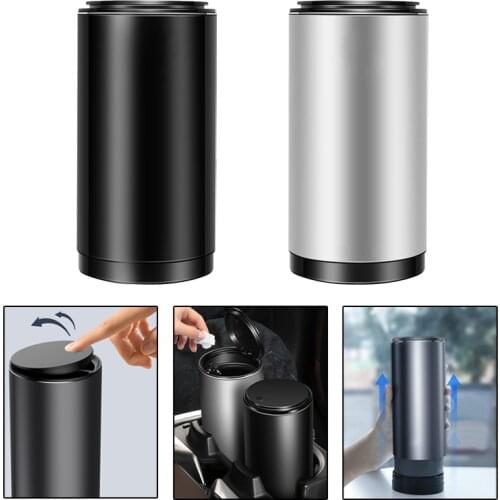 Car Styling Car Trash Can Organizer Garbage Holder Pressing Type Trash Can for BMW M E90 E91 E92 E93 M3 E60 E61 F10 F07 M5