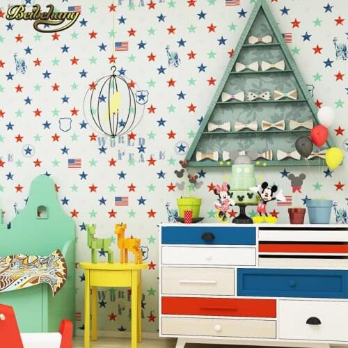 Beibehang papel de parede.American retro import environmental pure paper living room bedroom TV sofa background wall wallpaper