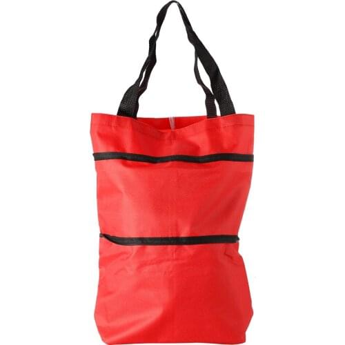 Luggage Carrier Cart Bag Telescopic Tug Package Eco Large Capacity Oxford Cloth Waterproof Vegetables For Home Supplies Trolley