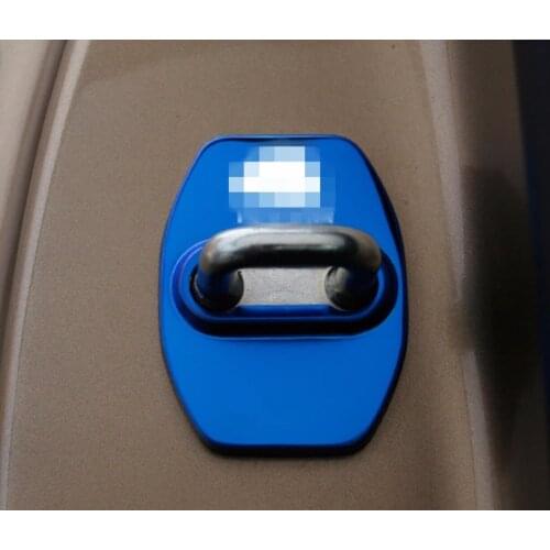 For Toyota Land Cruiser 200 Prado 150 120 Accessories Car styling Stainless Steel Door Lock Buckle Door Holder Protector Cover