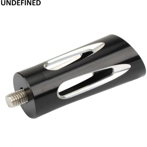 Motorcycle Shifter Peg Black CNC Cut Toe Shift Gear Lever Pegs for Harley Sportster XL883 1200 Road King Electra Glide Universal