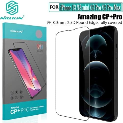 For iPhone 13 Pro 13 mini Glass Screen Protector Nillkin CP+Pro H/H+Pro Protective Film For iPhone 13 13 Pro Max Tempered Glass