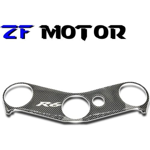 Motorcycle Decal Pad Triple Tree Top Clamp Upper Front End for 2006-2012 Yamaha YZF600 R6 2006 2007 2008 2009 2010 2011 2012