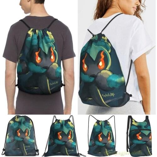 Marshadow Men Purpose Drawstring Backpack Bags Women Outdoor Travel Backpacks Gym Training Swimming Fitness Bag