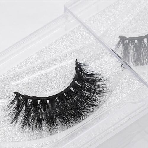 Mink Lashes Fake 3D Cotton Stalk Mink Eyelashes Natural Soft False Eyelashes Handmade Eye Lash Extension