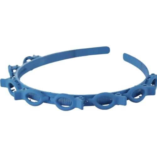 Women Girls Plastic Hairband Bangs Hairpin Headwear Headband Hairstyle Hair Hoop